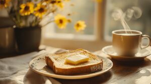 Lire la suite à propos de l’article Les bienfaits d’une biscotte avec du beurre pour un petit-dejeuner equilibre